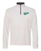 Men's Performance Quarter-Zip Pulloverv- Vintage Hornets Logo 4102VH View 3