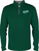 Men's Performance Quarter-Zip Pulloverv- Vintage Hornets Logo 4102VH View 4